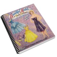 7 Beautiful Models Paper Dolls and Party Dresses