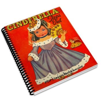 Cinderella Steps Out Paper Doll Book