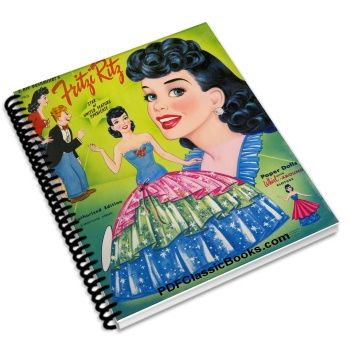 Ernie Bushmiller's Fritzi Ritz: Paper Dolls with Whirl-Around Clothes