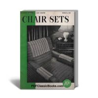 Chair Sets to Crochet and Knit, Coats & Clark Book No.223