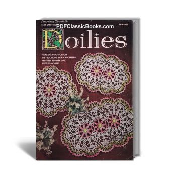Crocheted, Knitted, Flower and Ruffled Doilies, Star Book No.128