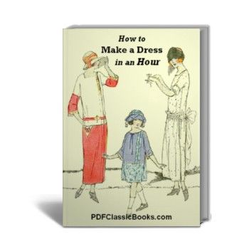 How to Make a Dress in an Hour: 17 Flapper Style Sewing Patterns