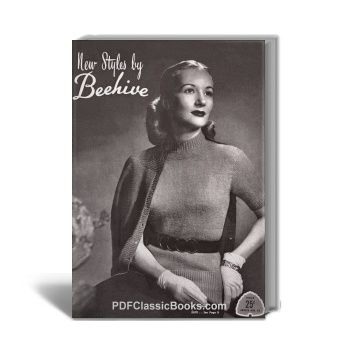 New Styles: Women's Cardigans, Pullovers and Accessories, Beehive Book No.43