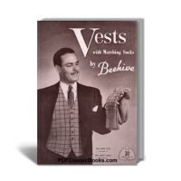 Men's Knitted Vests with Matching Socks, Beehive Book No.64