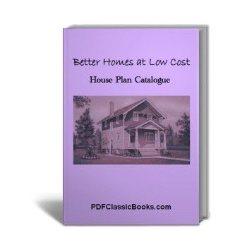 Better Homes at Lower Cost: House Plan Catalogue