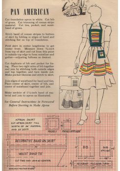 How to Make Fancy and Sew
ing Aprons: Patterns and Instructions